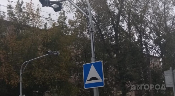 В Йошкар-Оле падают дорожные знаки, установленные по ГОСТу