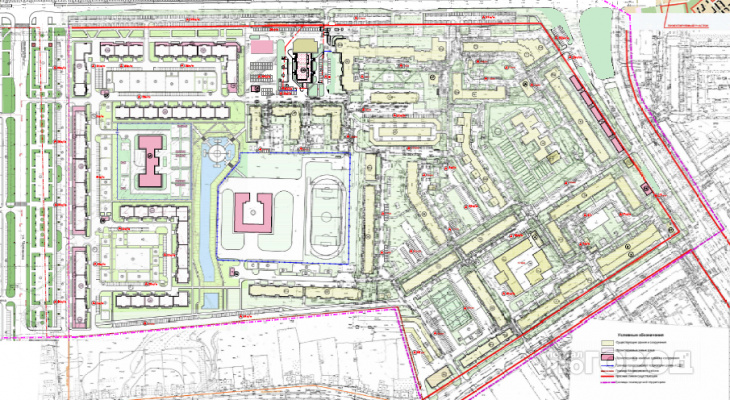 План микрорайона фестивальный в йошкар оле застройки