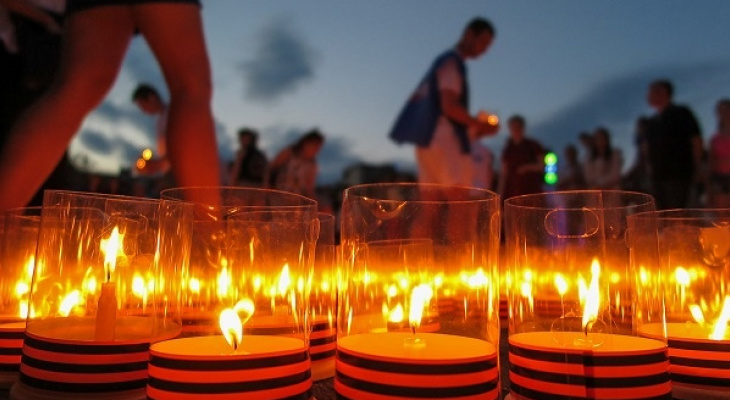 В Йошкар-Оле из сотен свечей выложат «Дорогу памяти» и пройдет мотопробег