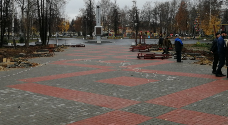 Реконструкция Парка Победы в Йошкар-Оле: остались последние штрихи