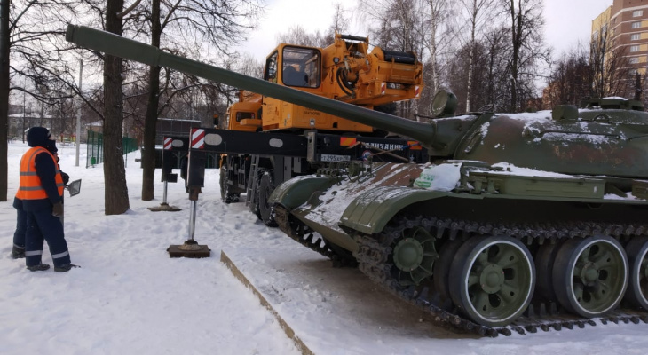 Танк Т-55 примет участие в Параде Победы в Йошкар-Оле