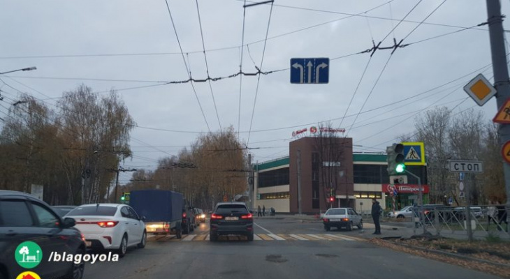 Светофор на одной из улиц Йошкар-Олы вернется в прежний режим работы