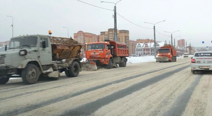 53 тысячи тонны собранного снега было вывезено за пределы Йошкар-Олы