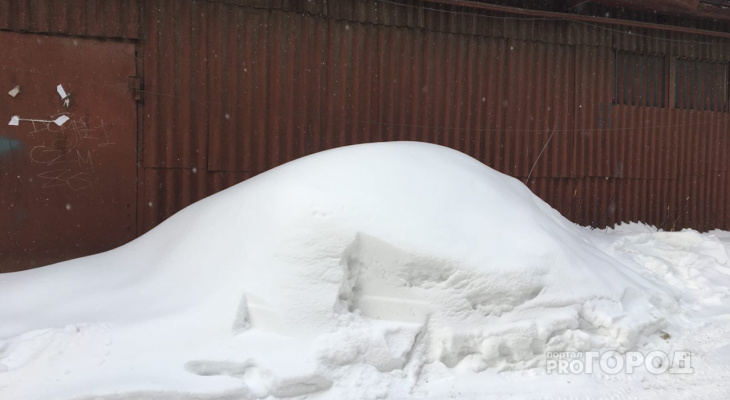 Бизнес по-русски: житель Йошкар-Олы выставил на продажу снег