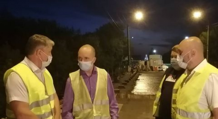 В Йошкар-Оле продолжается ремонт Вараксинского моста