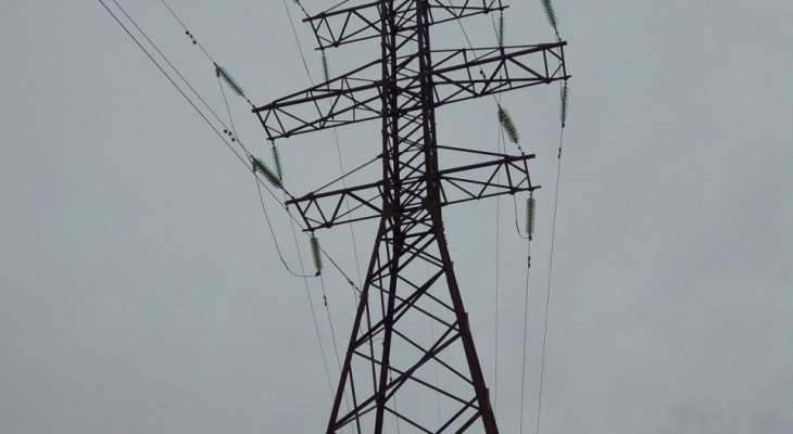 Четыре района в Марий Эл остались без электричества