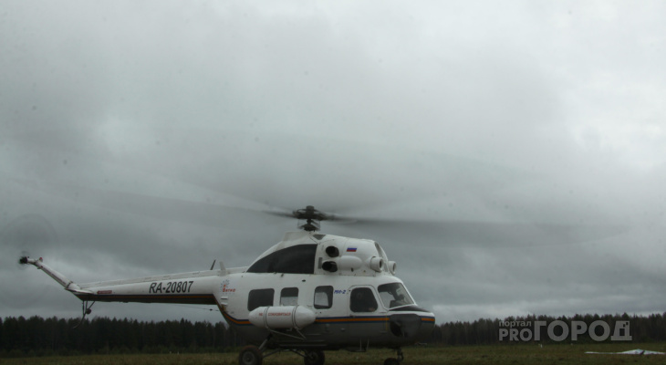 «Поднимай вертушку»: в Йошкар-Олу по воздуху экстренно доставили двух пациентов из Козьмодемьянска