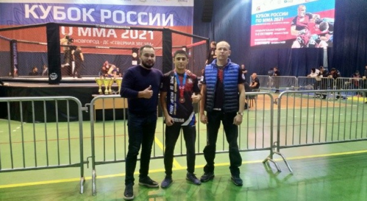 Житель Марий Эл завоевал бронзу на кубке России по ММА