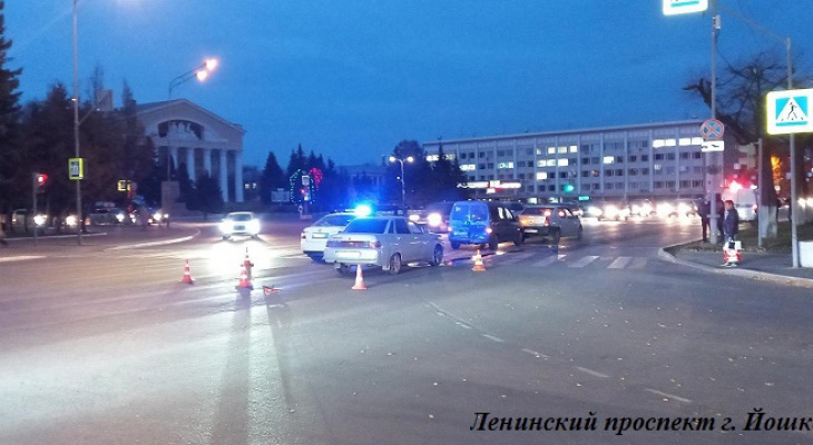 В массовом ДТП на Ленинском проспекте в Йошкар-Оле пострадал пятилетний ребенок