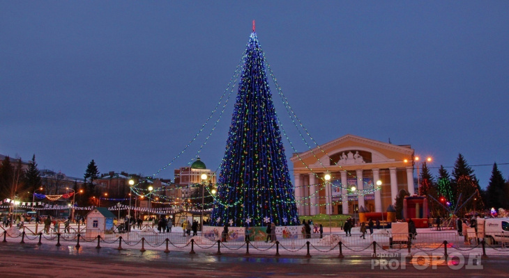 «Обновка»: что за елка будет украшать Новый год в Йошкар-Оле
