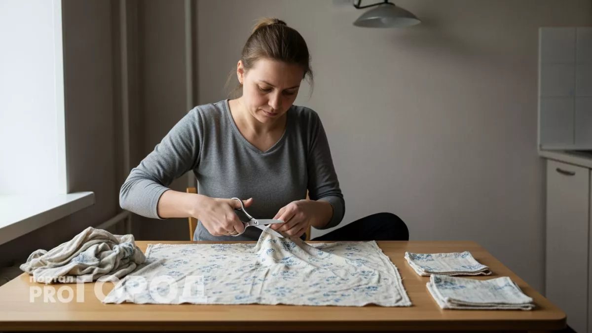 Не выбрасывайте старые простыни — превратите их в незаменимые вещи для быта за полчаса