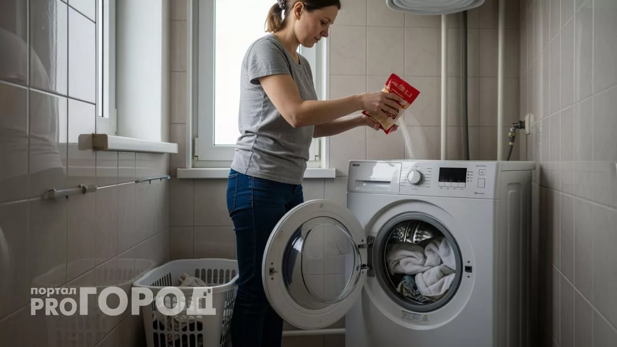 Забыла про дорогие порошки после того как узнала этот трюк с одним пакетиком для белизны вещей