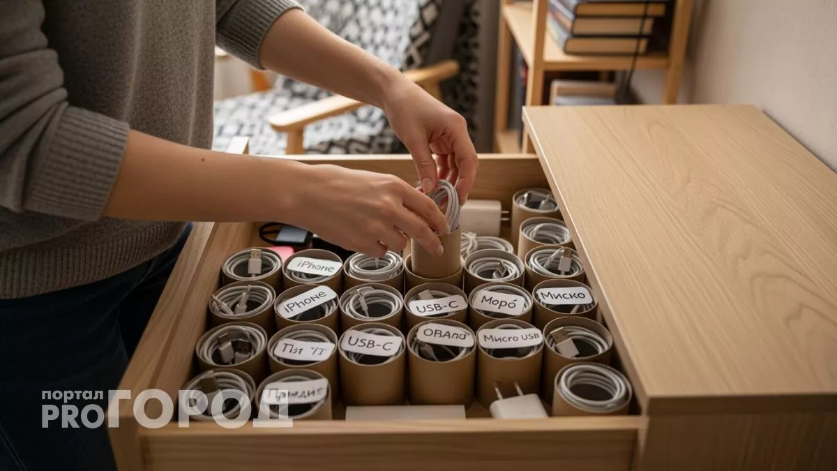 Бумажные втулки лежали без дела, пока не узнала эти хитрости для идеального порядка в доме