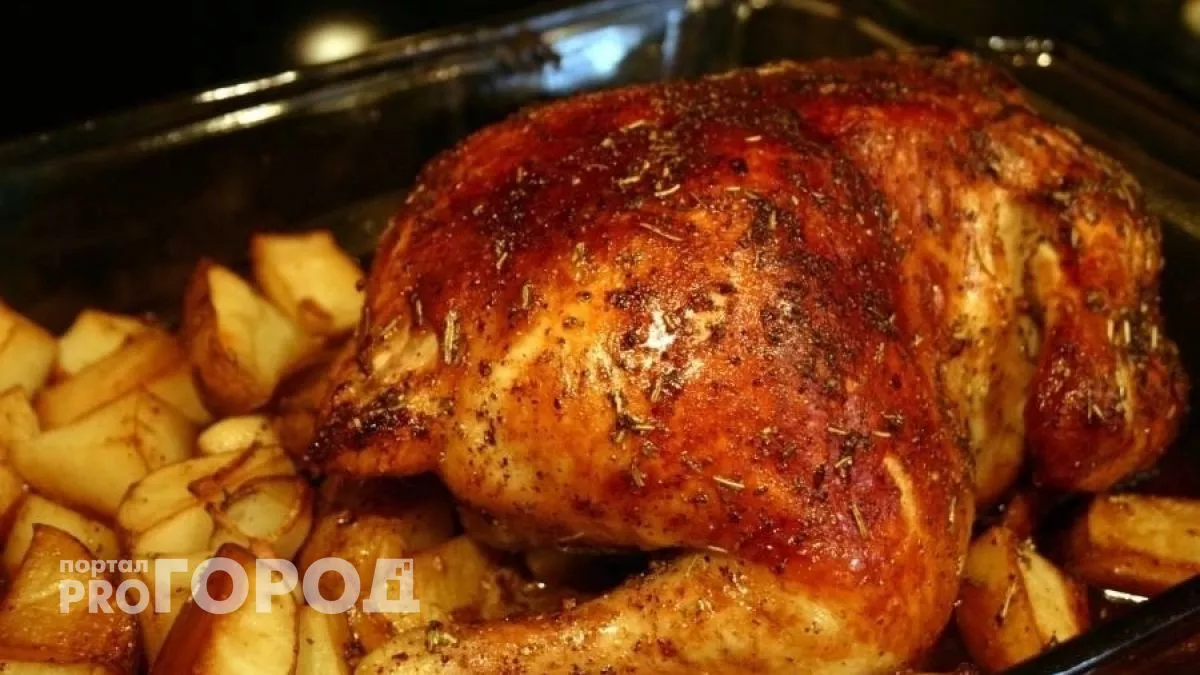 Курица в кефире по немецкому рецепту: мясо получается настолько нежным, что режется вилкой