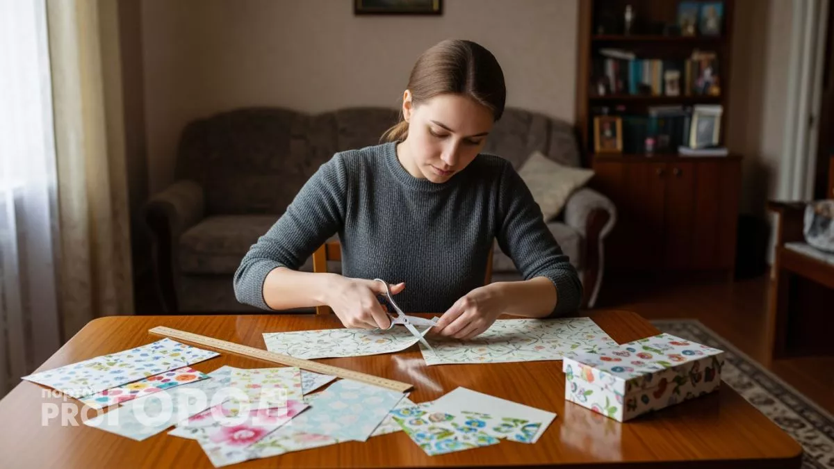 Старые обои превратила в декор так ловко, что теперь все думают я работаю в дизайн-студии