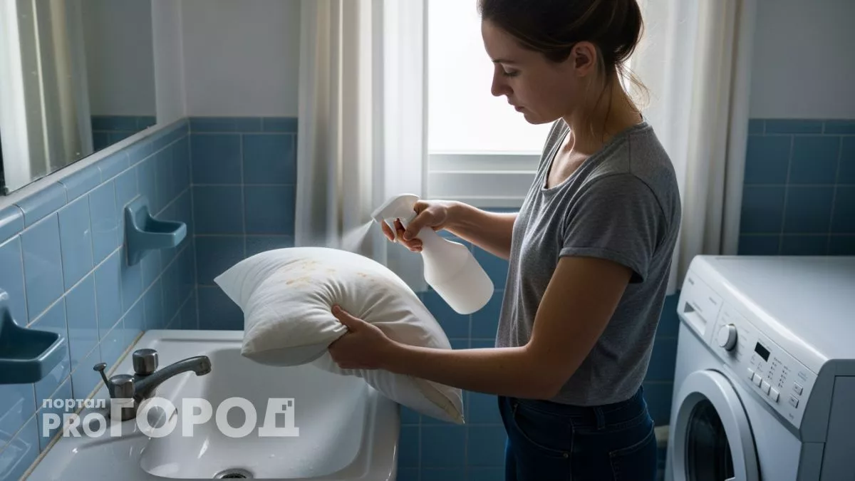 Забытый аптечный препарат за 50 рублей превращает застиранные подушки в идеально белые