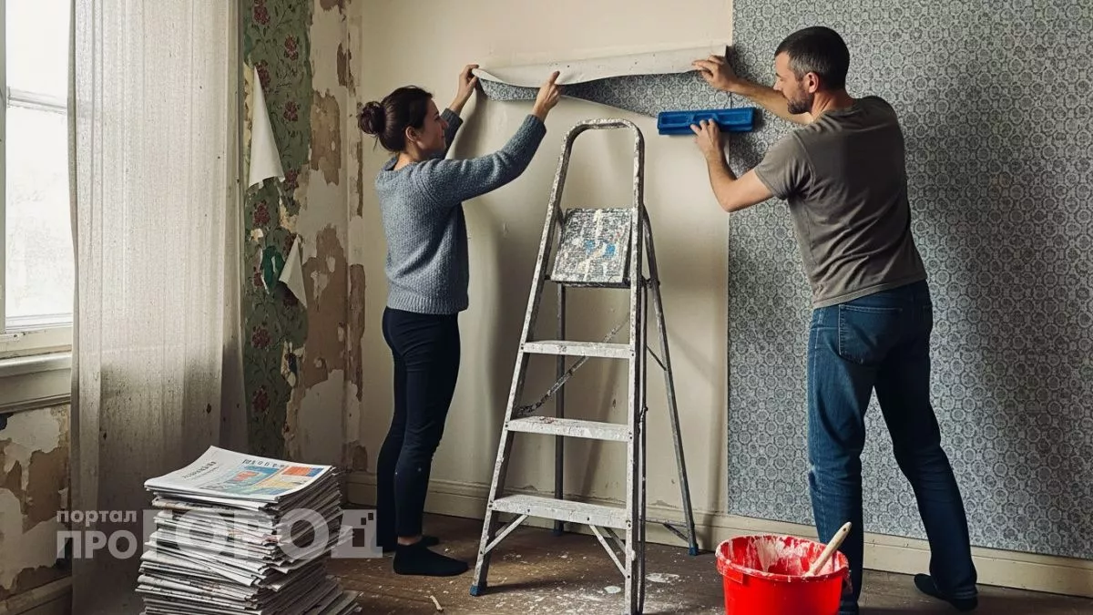 Забудьте про обойный клей: дизайнеры показали четыре альтернативы для поклейки обоев, которые держат лучше