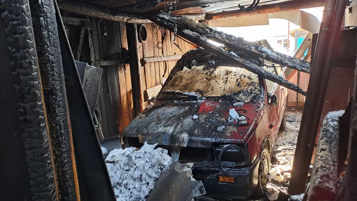 Ночной огонь разбушевался в Мари-Туреке и разбудил жителей