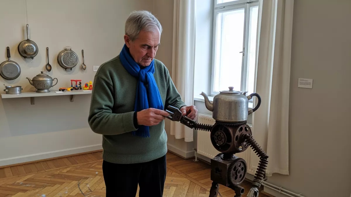 50 роботов из старых утюгов и пылесосов захватили музей в Йошкар-Оле