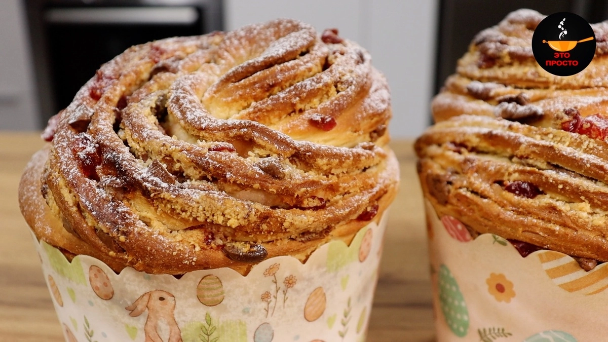 Долго остается свежим и тает во рту: кулич краффин из Сан-Франциско входит в тренд на Пасху-2026