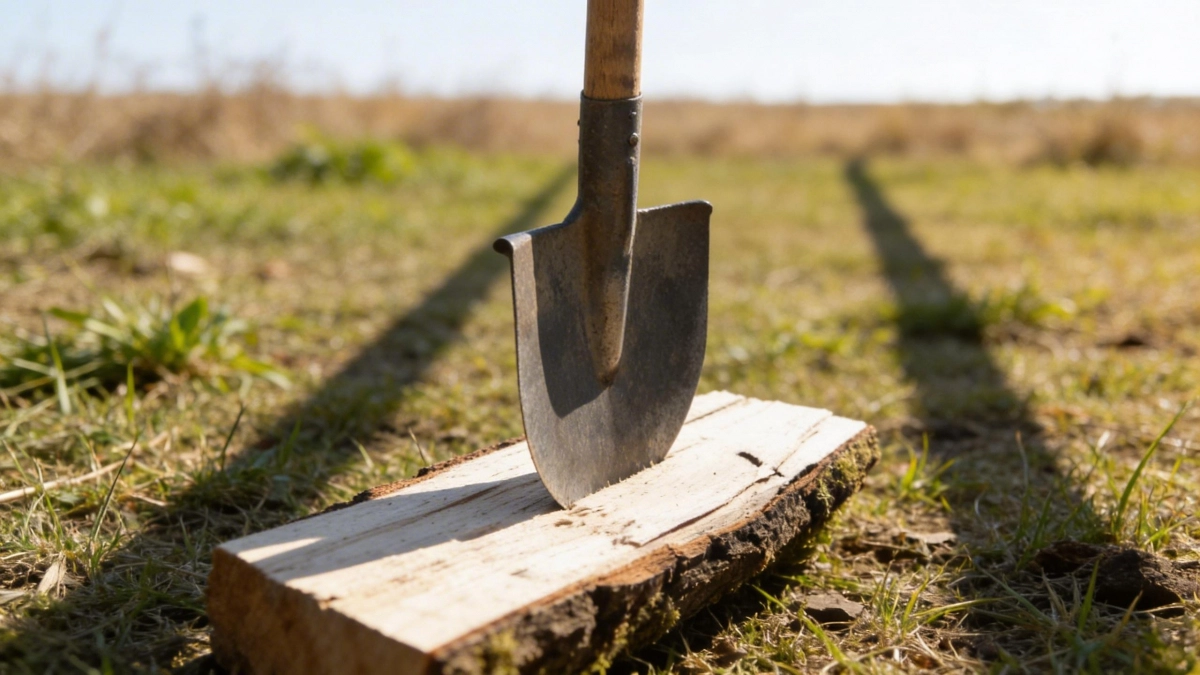 Лопаты остаются острыми годами: опытный кузнец показал, как правильно точить