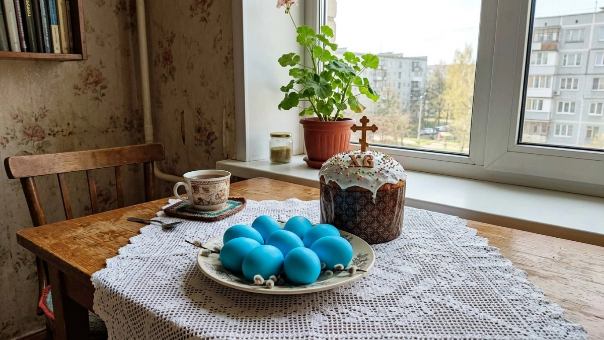Яйца цвета неба: гости будут ахать от восхищения, а потратила всего 3 копейки