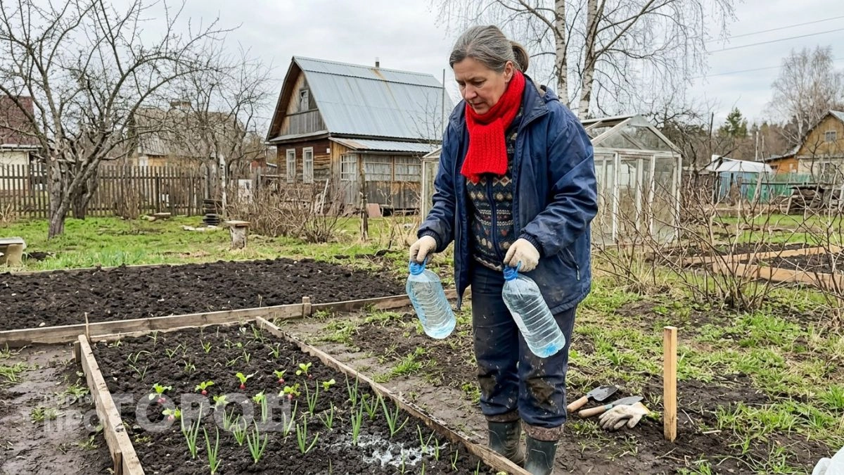 Пластиковые бутылки из-под воды не выбрасываю: превратила в незаменимых помощников на грядках