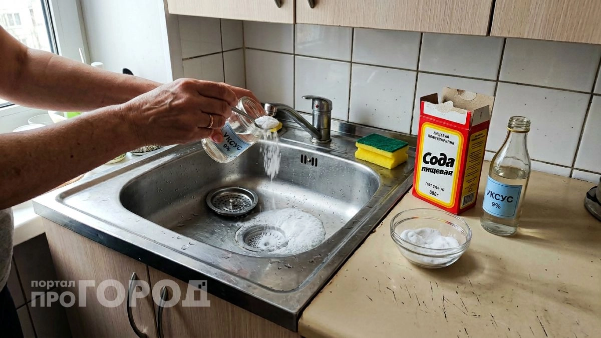 Подруга показала один приём с содой — засор прошёл сам, пока я пила чай