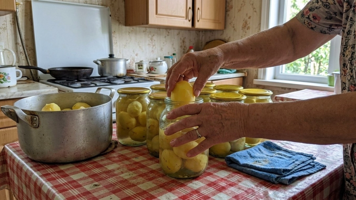 Картошка в банке — хит из Адлера: секрет ресторанного вкуса на вашей кухне