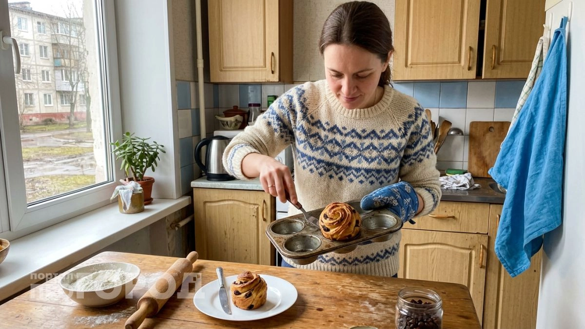 На Пасху 2026 готовлю слоистый краффин с щедрой начинкой, он тает во рту и остается мягким целую неделю