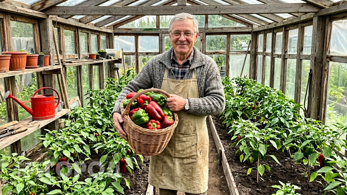 Перестала тратить деньги на подкормки и удвоила урожай перца благодаря одной простой хитрости при посадке