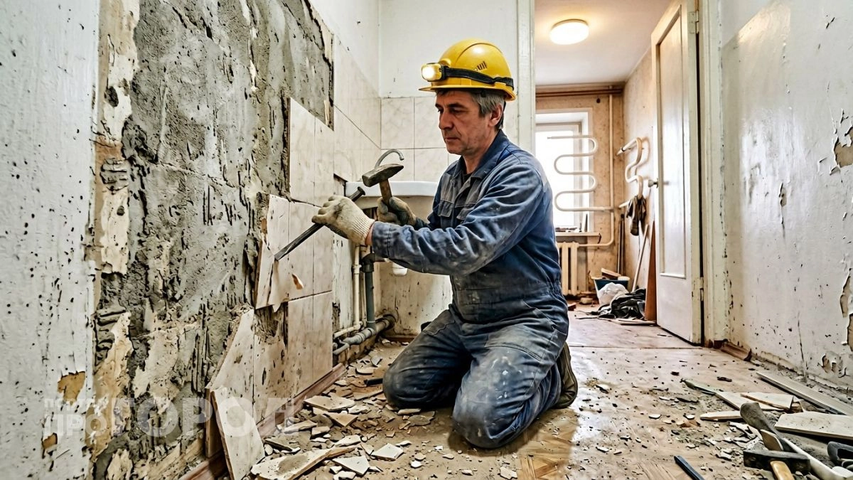 Плитка в ванной уже прошлый век: новый материал теперь выбирают мастера - дешевле, проще и долговечнее