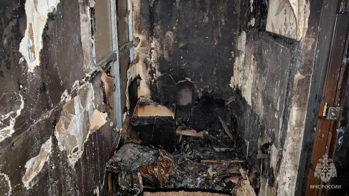 Труп мужчины нашли после тушения пожара в Звениговском районе