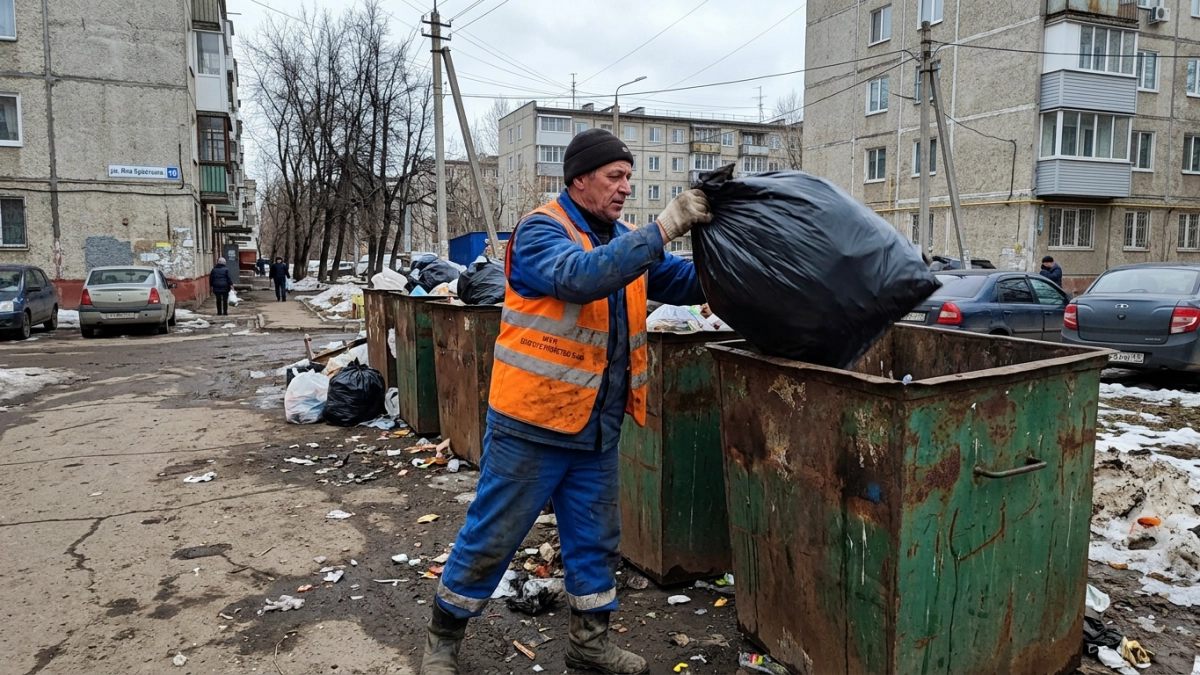 Прокуратура Йошкар-Олы проверит управляющую компанию из-за брошенной мусорной площадки