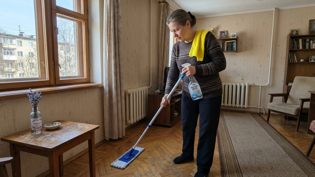 Хватит размазывать грязь по полу: 5 ошибок, из‑за которых уборка превращается в пытку