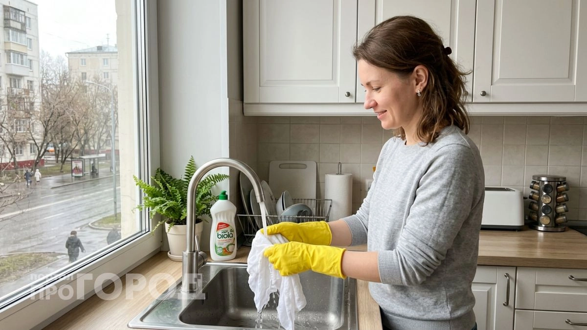 Замачиваю кухонные полотенца на ночь в копеечном растворе и даже самые засаленные становятся белоснежными