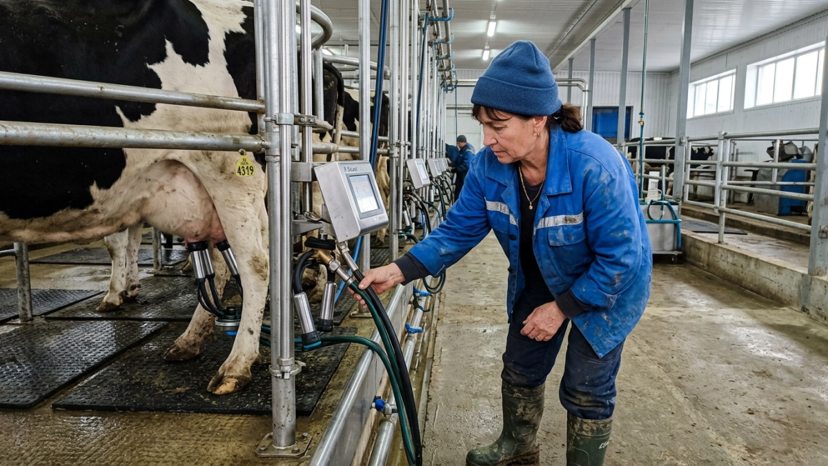 Коровы Марий Эл дали почти 9,5 тысячи кг молока — третий результат в ПФО