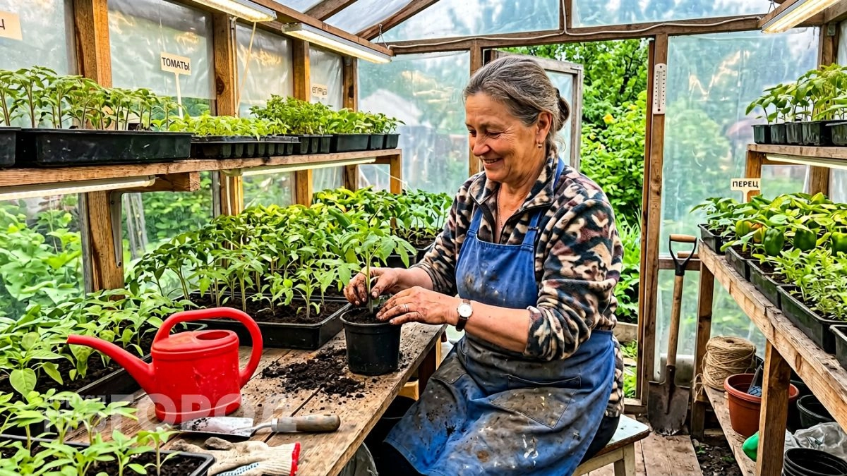 Три культуры уже проклюнулись на подоконнике — сею в январе, потому что лето у нас слишком короткое для поздней рассады