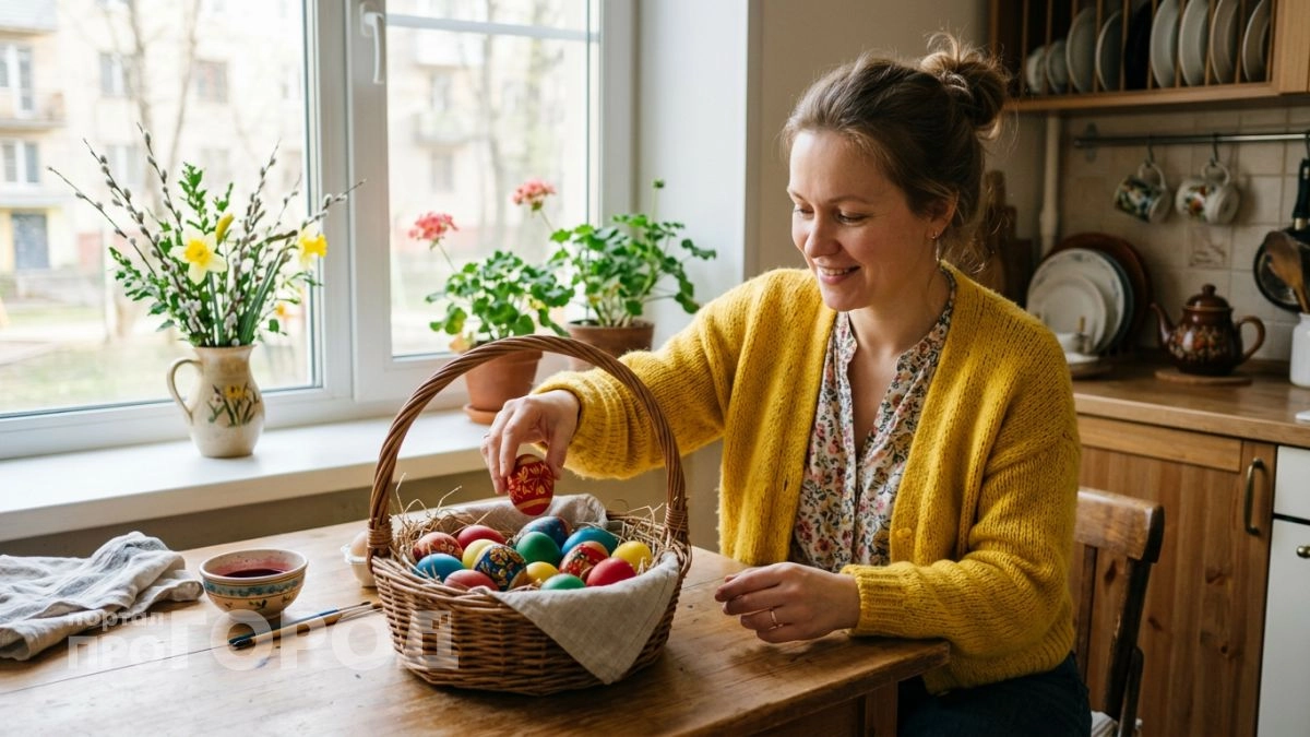 Кидаю в воду одну щепотку перед варкой и яйца выходят ровного малинового цвета без единой трещинки