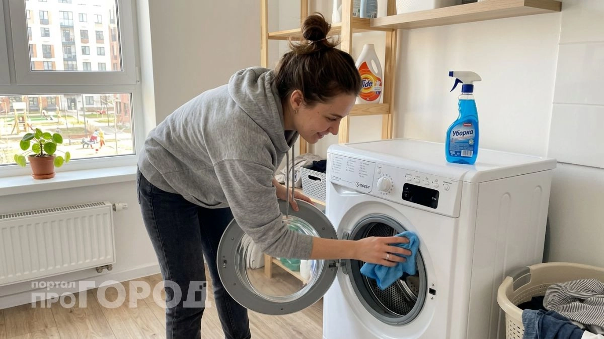 В стиралке больше не воняет даже с закрытой дверью: хватило одного средства за 53 рубля