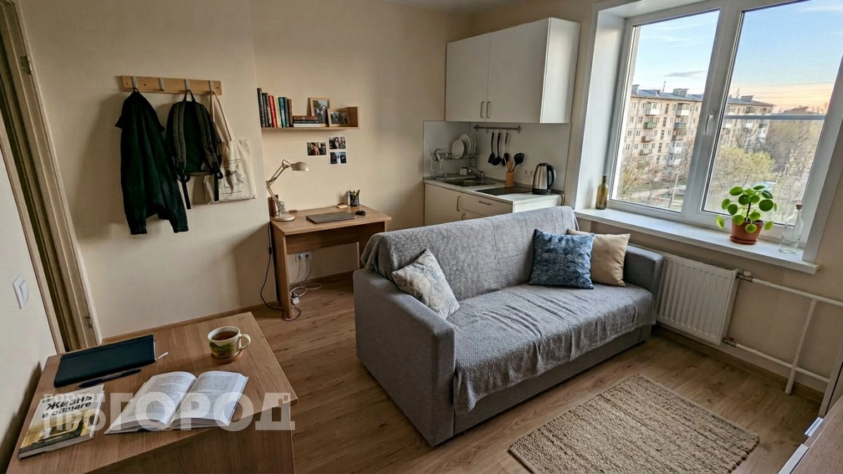 Живу в общаге 17м2 и держу идеальный порядок — всё дело в пяти хитростях с расстановкой и хранением