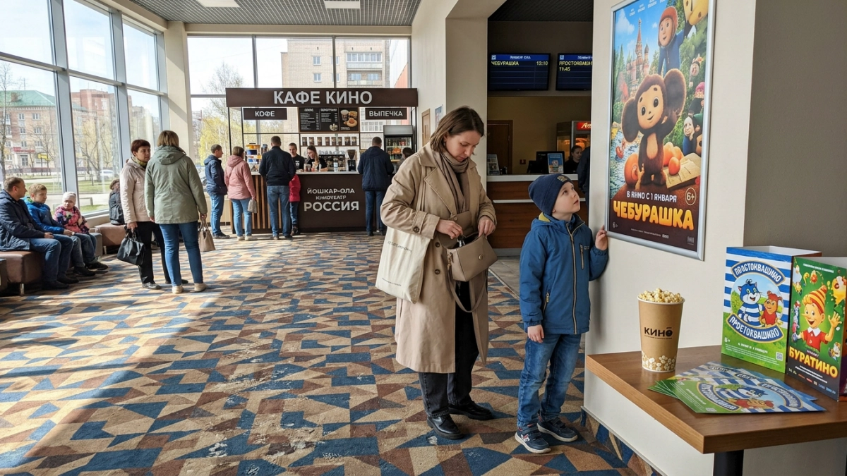 «Чебурашка» принёс треть кассовых сборов кинотеатров Марий Эл за квартал