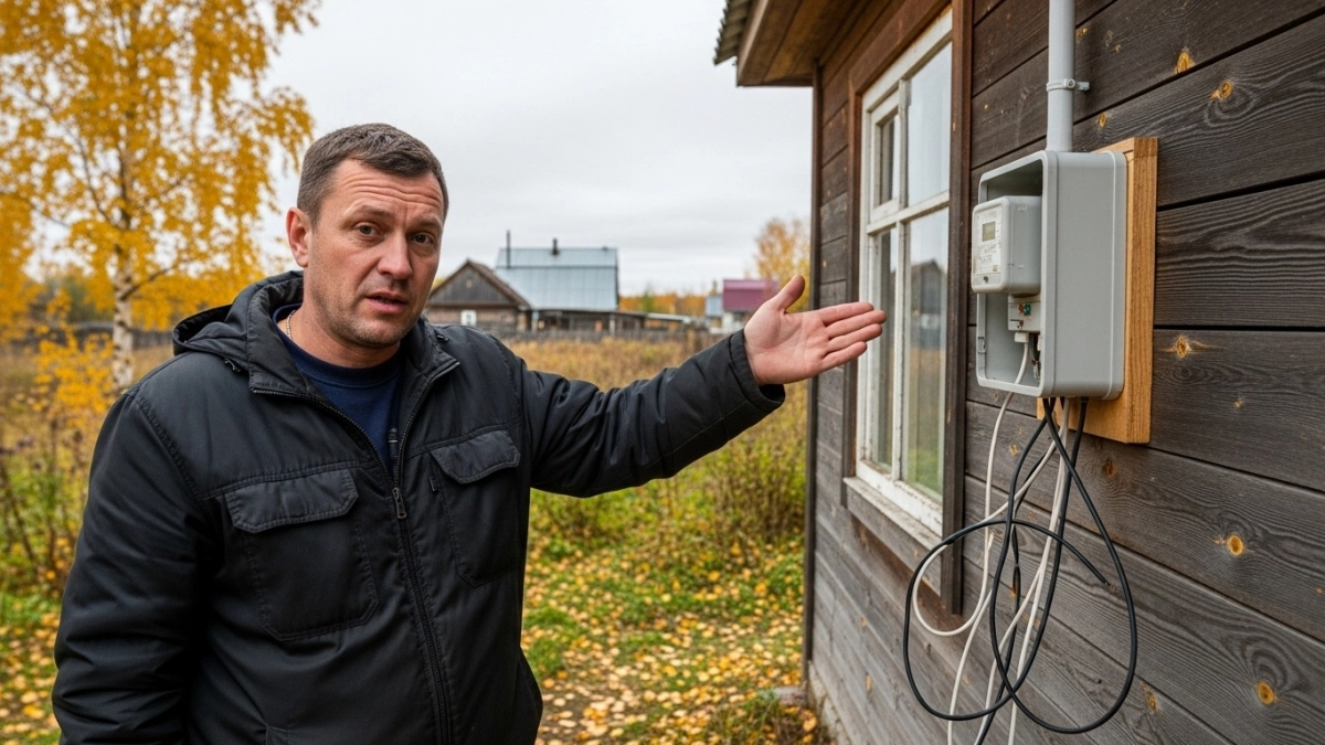 Мужик не платит за свет уже год: как он перехитрил энергетиков и заставил их даже «задолжать» ему