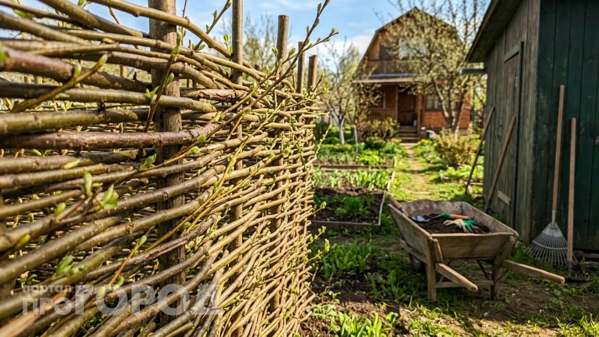 Забор «как у всех» — колхоз и безвкусица: плету сама за выходные — просто, быстро и выглядит дорого