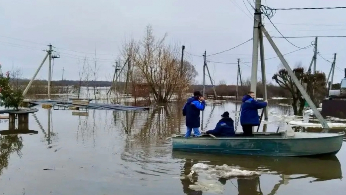 Паводок затопил трансформаторную подстанцию ТЭЦ-1 в Йошкар-Оле