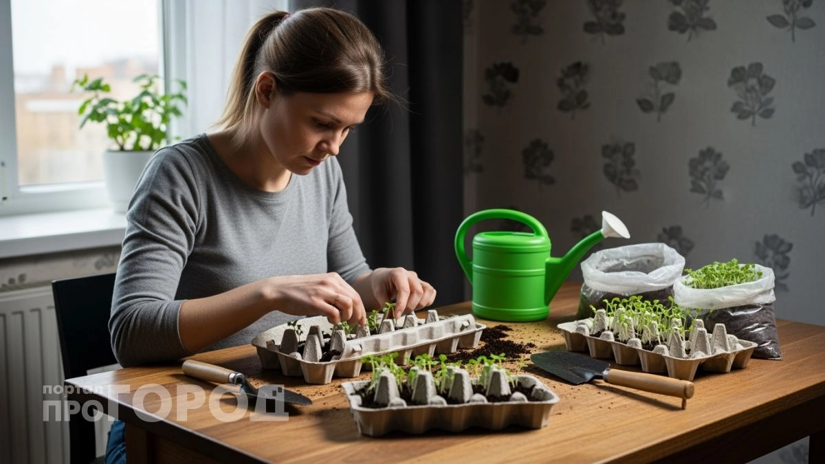 Лотки от яиц больше не выкидываю: идеальные помощники в огороде