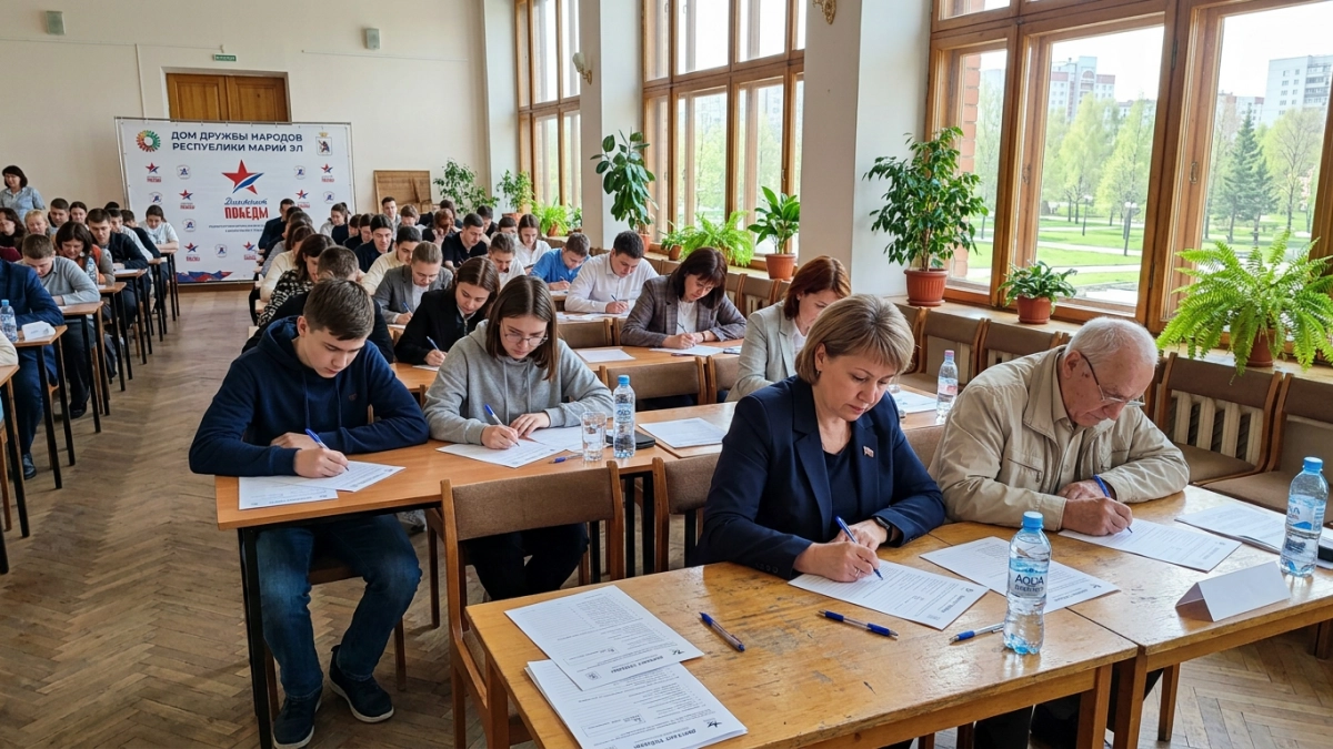 «Диктант Победы» пройдёт в Марий Эл уже в восьмой раз — более 300 площадок