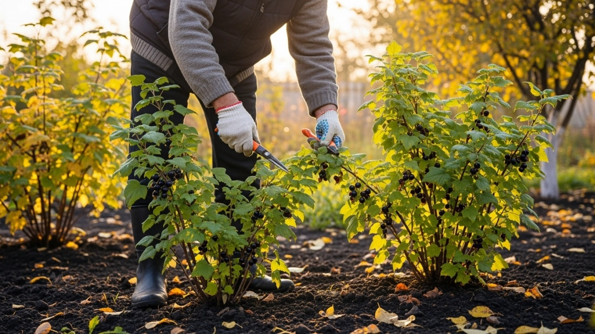 У соседа из одной ветки получился десяток кустов: ленивый способ размножения чёрной смородины — теперь и я делаю только так