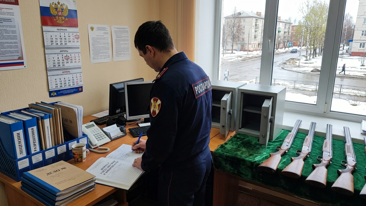 Росгвардия проверила 276 адресов в Марий Эл и изъяла оружие у нарушителей