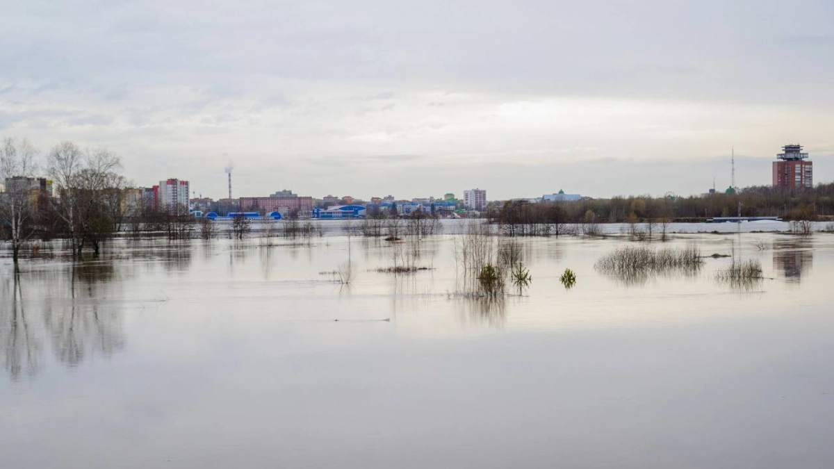 В Марий Эл отменили повышенный уровень опасности из-за паводка